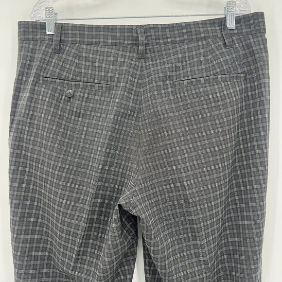 Adidas Mens Plaid Straight Pants Size 36X30 - Picture 5 of 11